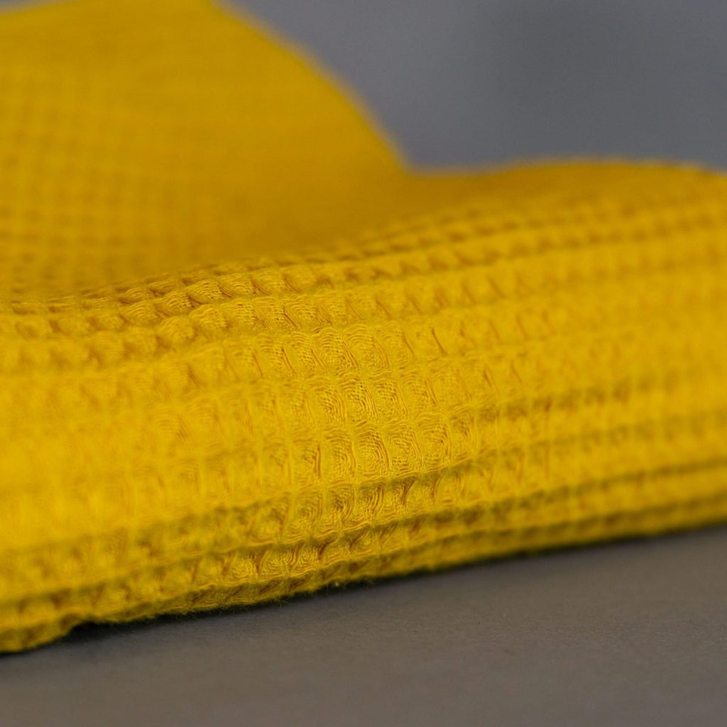 Waffle fabric towel for face and hands