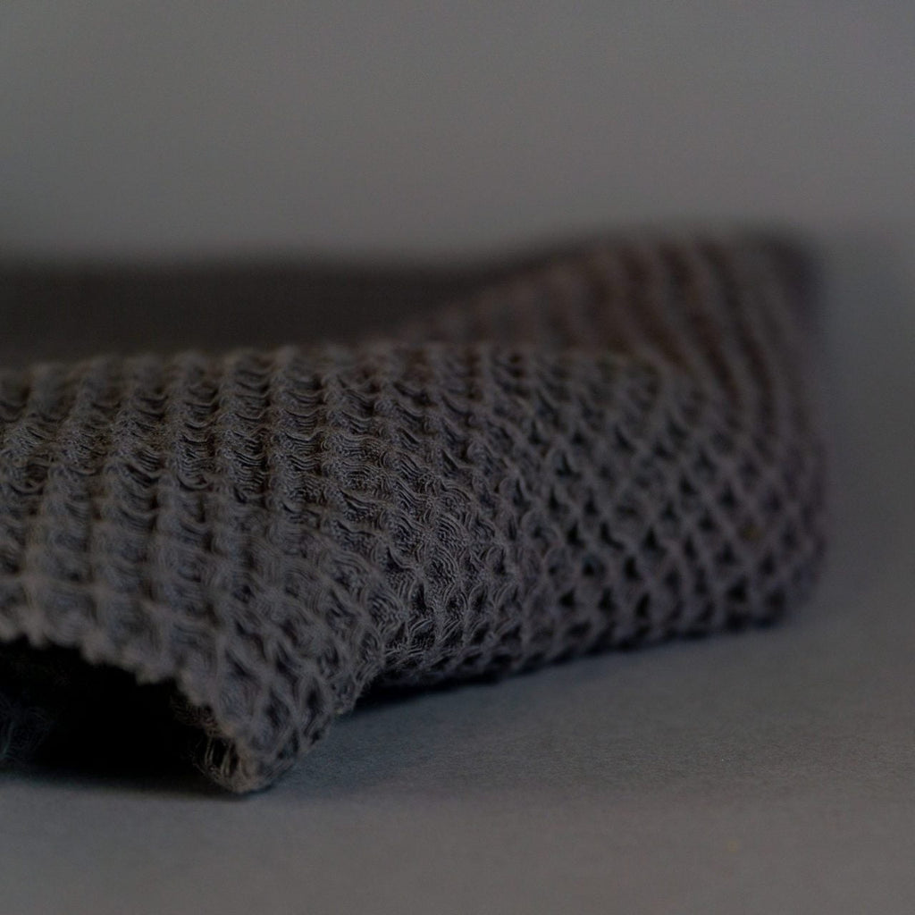 Waffle fabric towel for face and hands