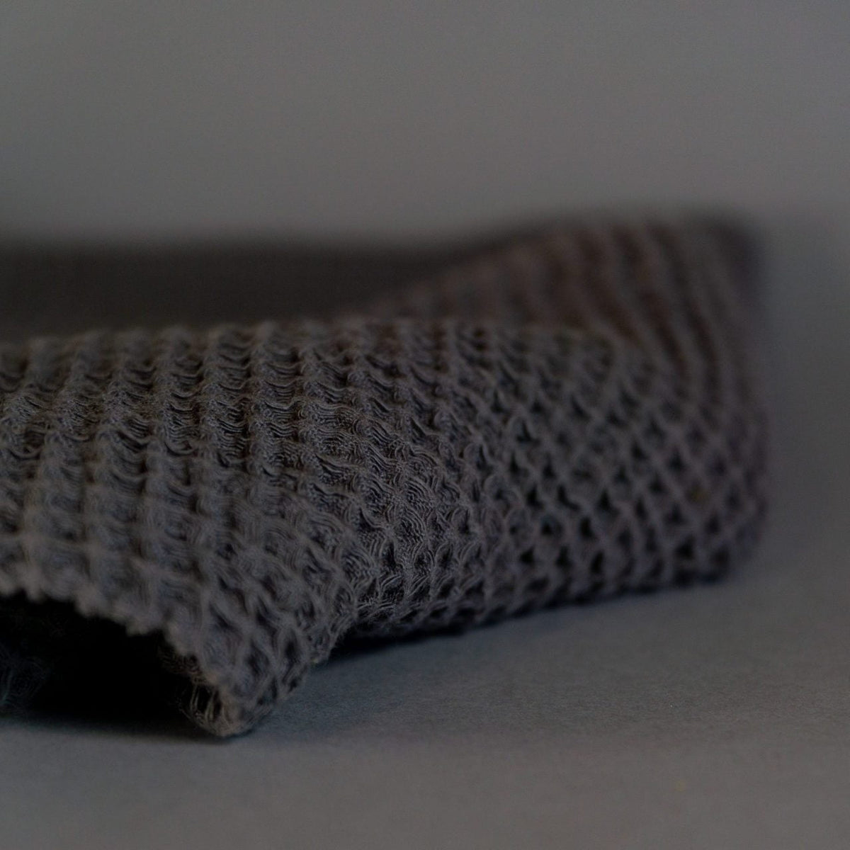 Waffle fabric towel for body