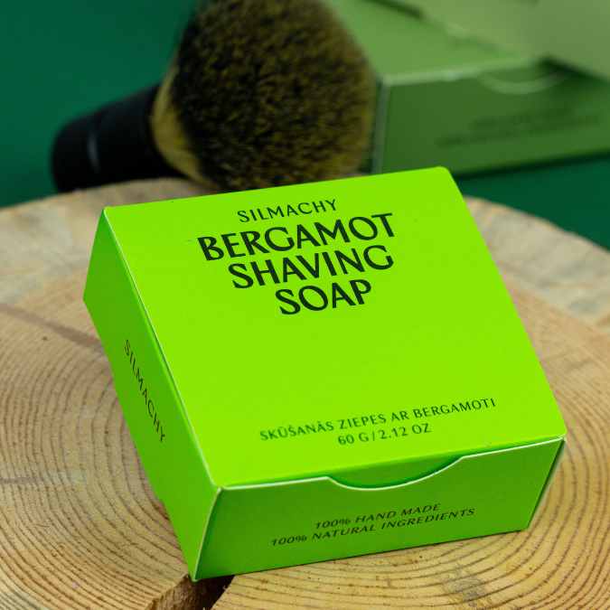 Shaving soap — packaging-free